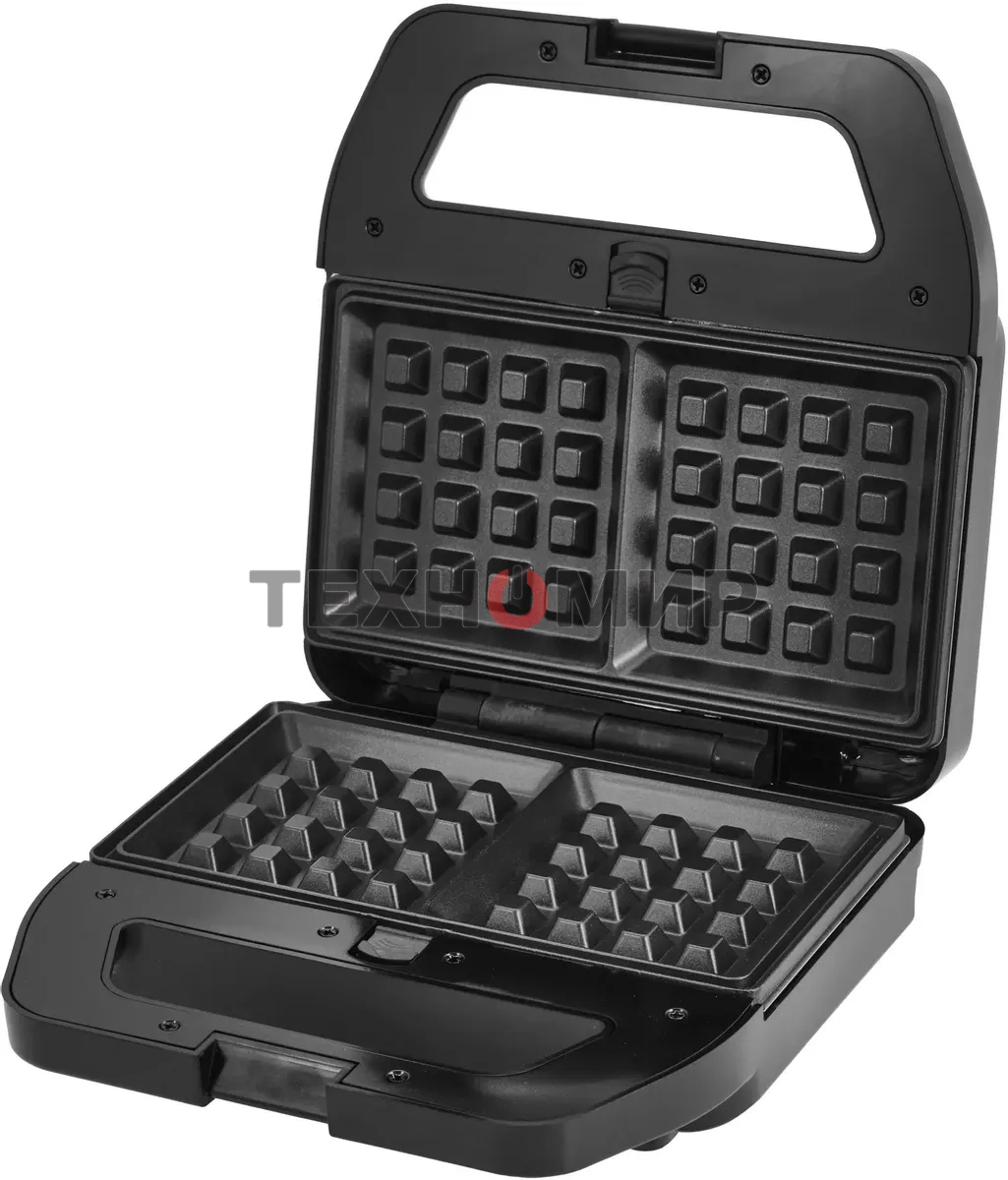 Вафельница Vitek VT-2626 850Вт черный/серебристый