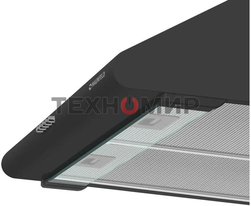 Вытяжка козырьковая Maunfeld MP-1 60 черный, 60 см, 520 куб. м/ч, 49 дБ