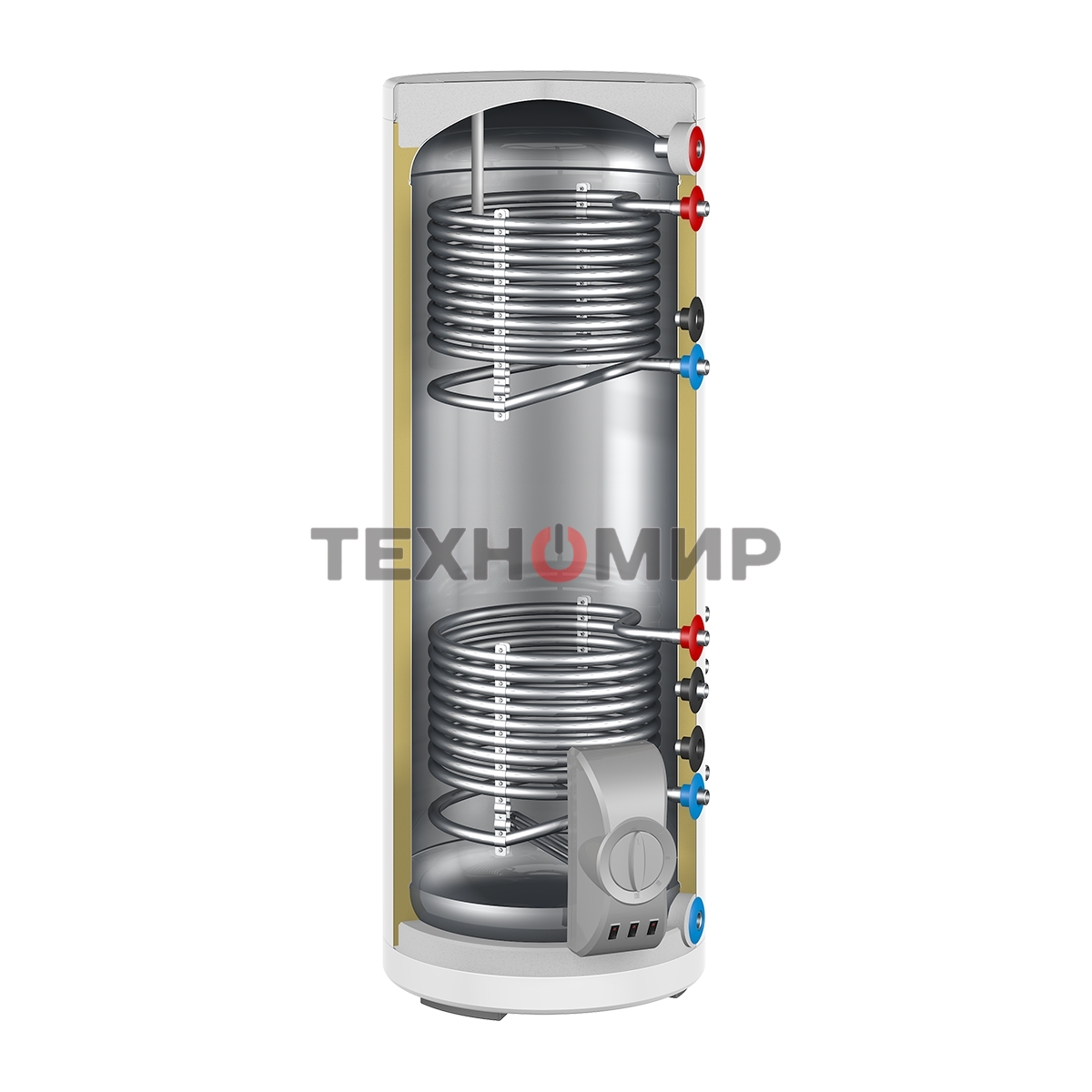 Водонагреватель Thermex IRP 300 V (combi) PRO 6кВт 300л комбинированный напольный