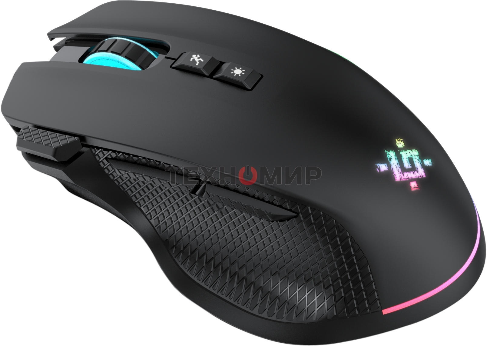 Мышь беспроводная Defender Thunder GM-213 черный, 1600 dpi, радиоканал, USB, кнопки - 8