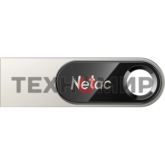 Флешка USB Netac U278 (NT03U278N-016G-32PN), 16Gb, USB 3.0, R/W 90/45, серебристый/черный