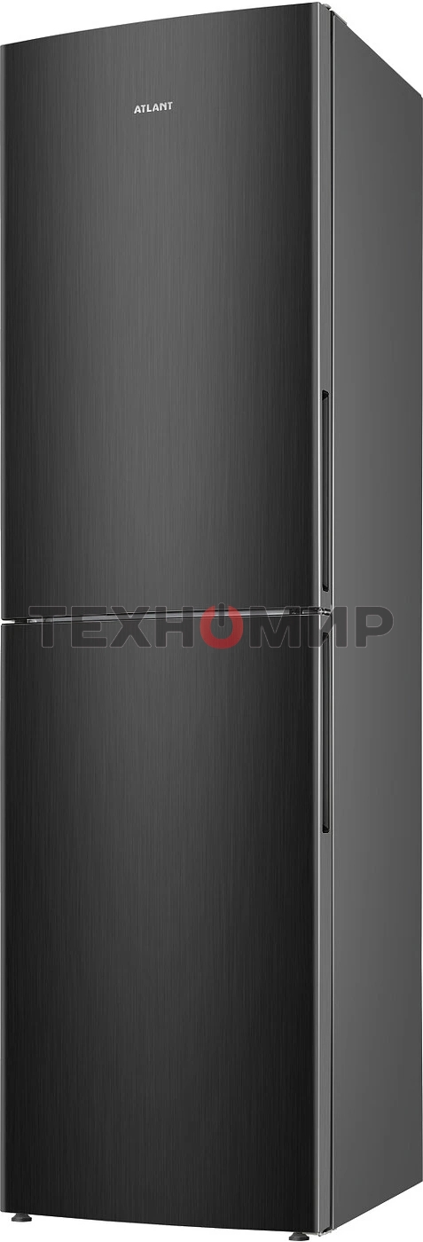 Холодильник Atlant ХМ-4625-151 черный металлик двухкамерный 205/159л морозилка снизу, капельная система