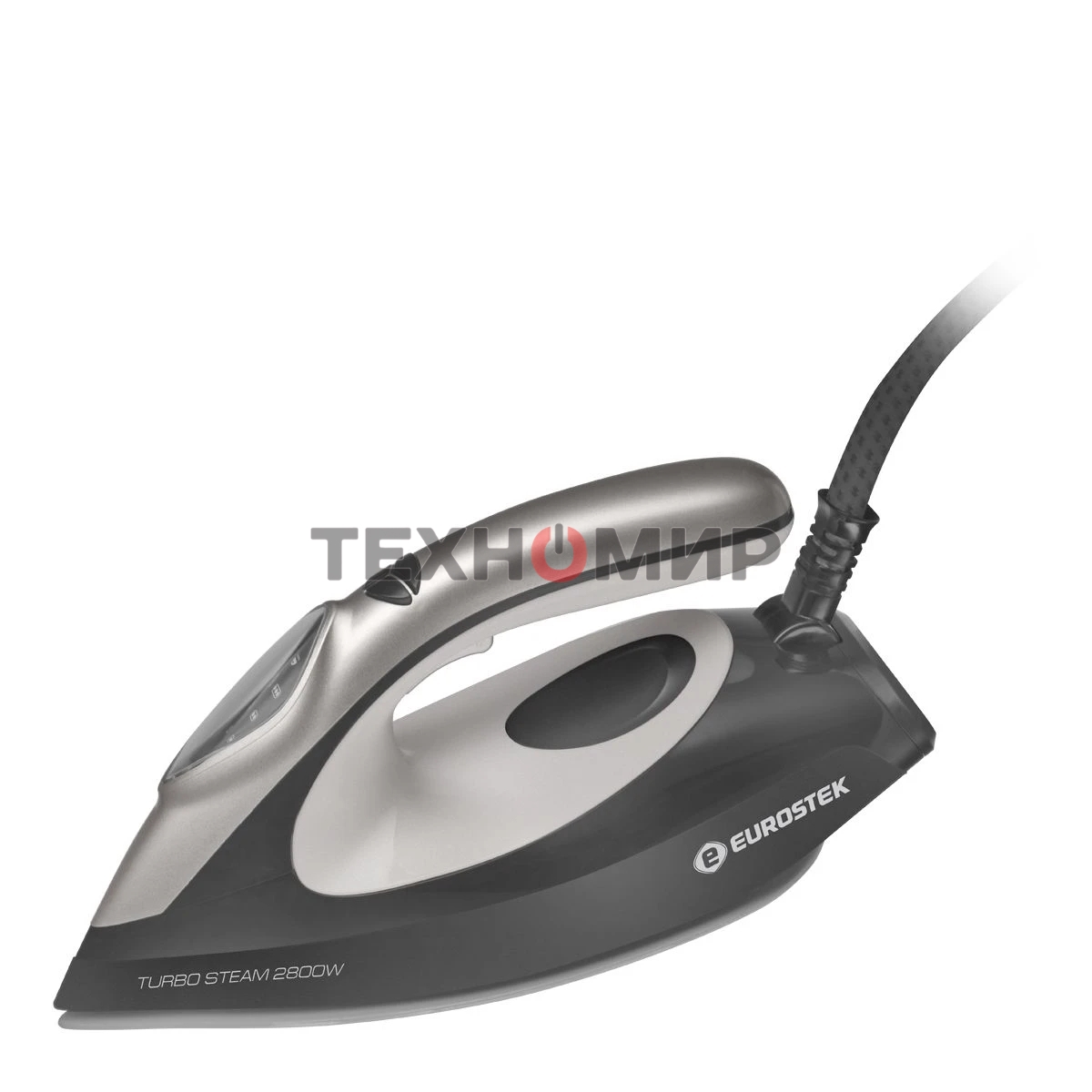 Утюг Eurostek EEI-3000 с паровой станцией, 2800 Вт, черный