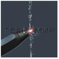 Триммер Rowenta TN3720E0 черный/серый (насадок в компл:1шт)