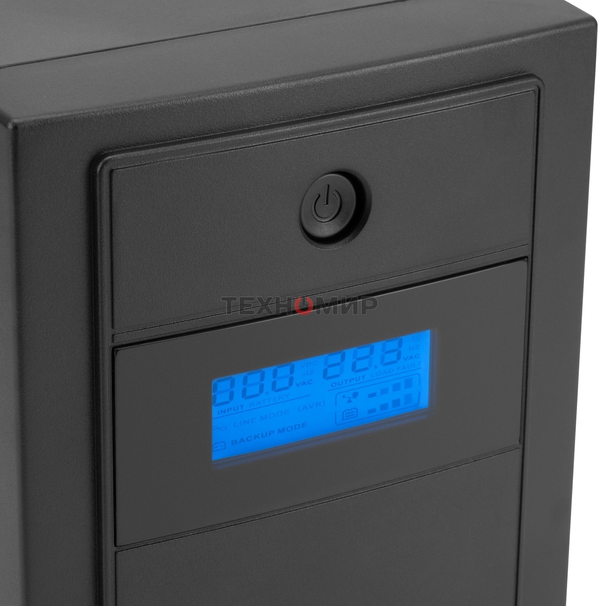 Источник бесперебойного питания Ippon Back Basic 1200 LCD Euro 720Вт 1200ВА черный