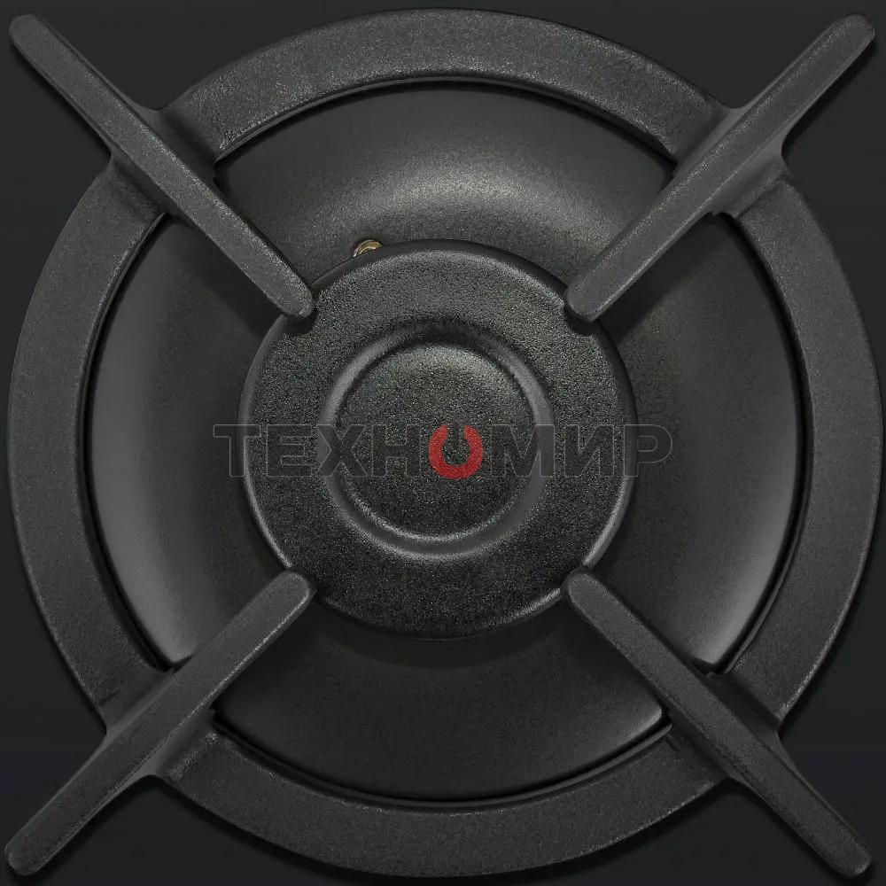 Газовая варочная панель Maunfeld EGHG.32.1CB/G, 2 конфорки, закаленное стекло, черный