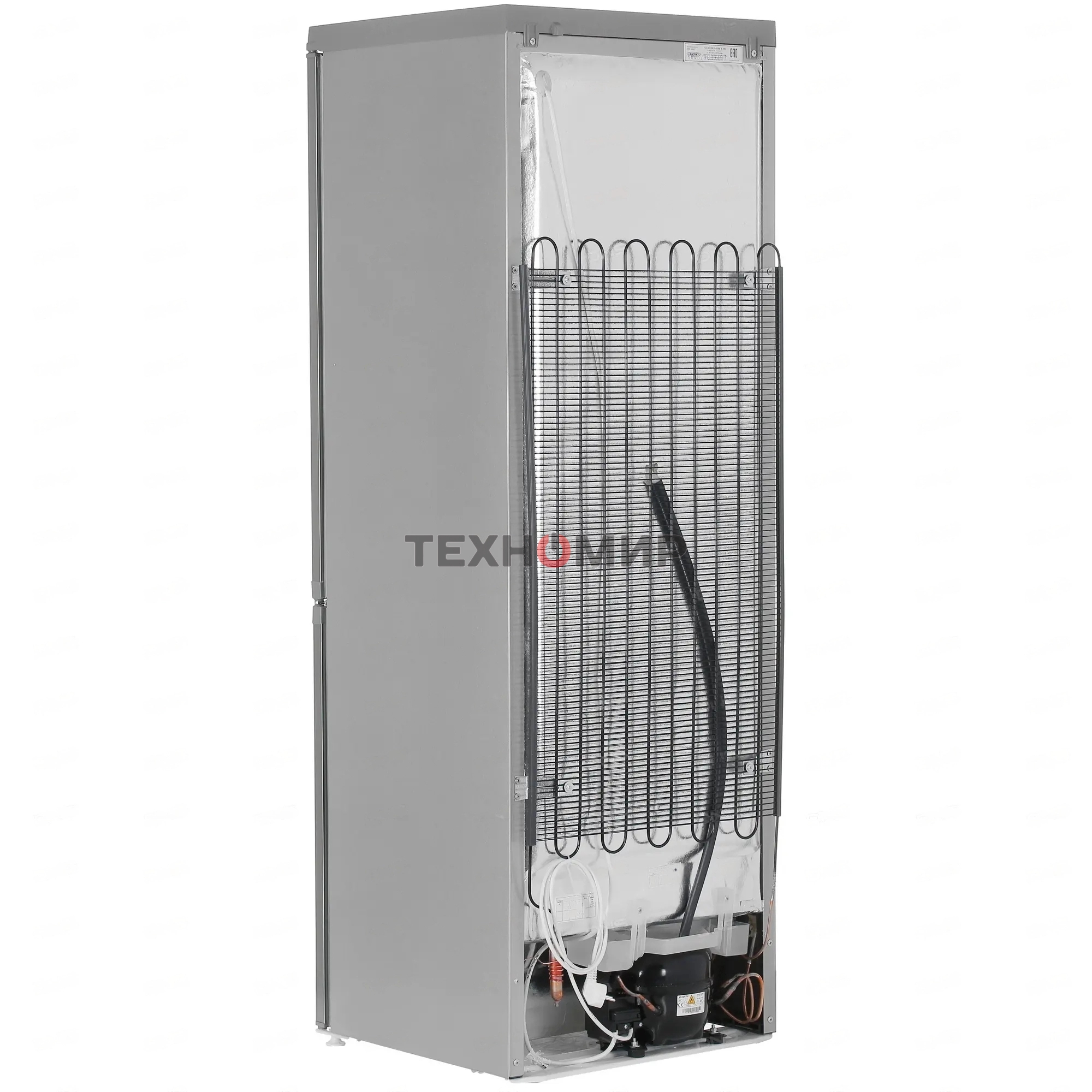 Холодильник DON R-290 NG нерж сталь двухкамерный 209/101л морозилка снизу