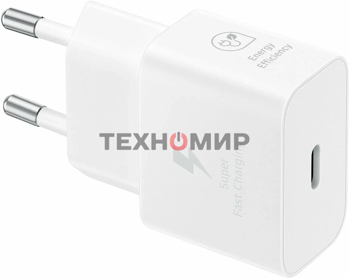 Сетевое зар./устр. Samsung EP-T2510 25W 3A (PD) USB Type-C белый (EP-T2510NWEGRU)