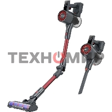 Вертикальный пылесос Kitfort КТ-5539 450Вт красный/серый