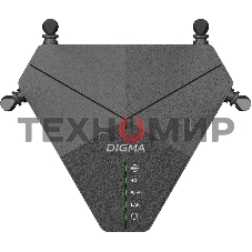 Роутер беспроводной Digma DWR-N302LTE N300 10/100BASE-TX/3G/4G cat. 4 черный