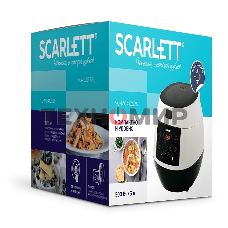 Мультиварка Scarlett SC-MC410S26 белый