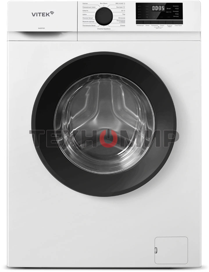 Стиральная машина Vitek VT-WME6008 класс: A++ загр.фронтальная макс.:6кг белый