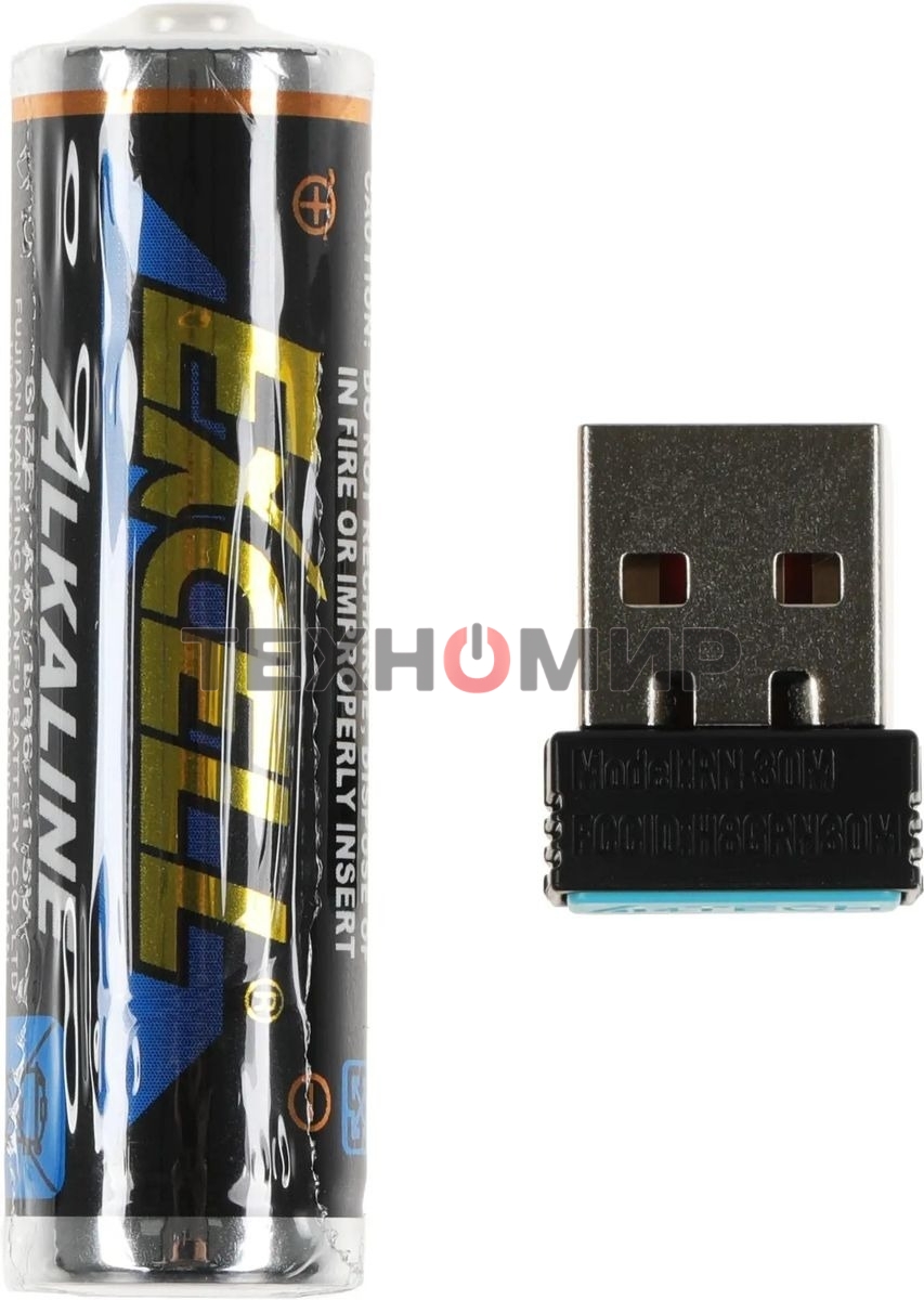 Мышь беспроводная A4Tech G3-200NS черный, 1200 dpi, радиоканал, USB, кнопки - 3