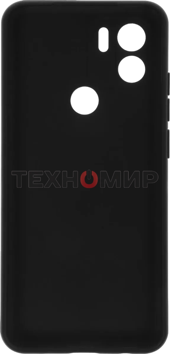 Чехол (клип-кейс) BoraSCO для Xiaomi Redmi A1+ Silicone Case черный (70938)