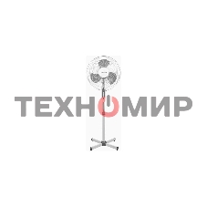 Вентилятор Blackton Bt F1114 White-Gray (2в1 ч/б коробка + 1 ч/б коробка). (2в1 ч/б коробка + 1 ч/б коробка) Потребляемая мощность: 45 Вт, Тип управления: Механический, Количество скоростей: 3, Диаметр решетки: 40 см, Длина сетевого шнура: 1.45 м, Защита 