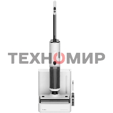 Пылесос моющий Deerma DEM-VX910W белый/черный, питание от аккумулятора, 230 Вт, уборка влажная/сухая, пылесборник 0.7 л, работа от АКБ max - 45 мин