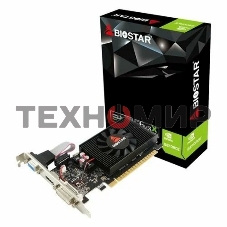 Видеокарта Biostar PCI-E GT710-2Gb D3 LP NVIDIA GeForce GT 710 2Gb 64bit DDR3 954/1333 DVIx1 HDMIx1 CRTx1 HDCP Ret low profile