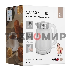 Чайник электрический Galaxy GL0364 белый
