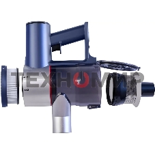 Пылесос вертикальный/ручной Hyundai HYV-S7570 темно-синий/серебристый, питание от аккумулятора, 110 Вт, уборка сухая, пылесборник 0.7 л, работа от АКБ max 60 мин.