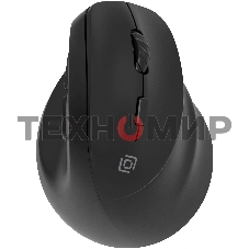 Мышь беспроводная Oklick 688MW ERGO черный, 2400 dpi, радиоканал, Bluetooth, USB, кнопки - 6