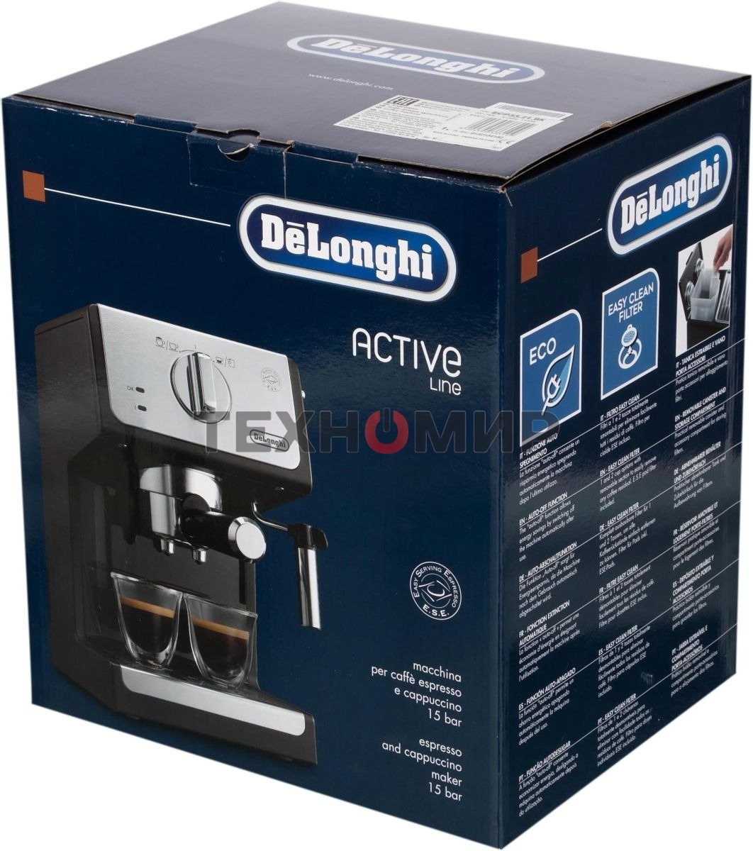 Кофеваркa DeLonghi ECP33.21.BK