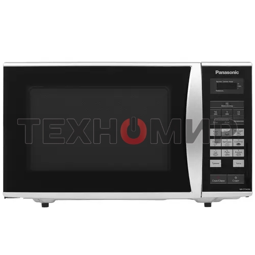 Микроволновая печь Panasonic NN-ST342MZPE серебристый, 25 л, 800 Вт, переключатели - сенсор