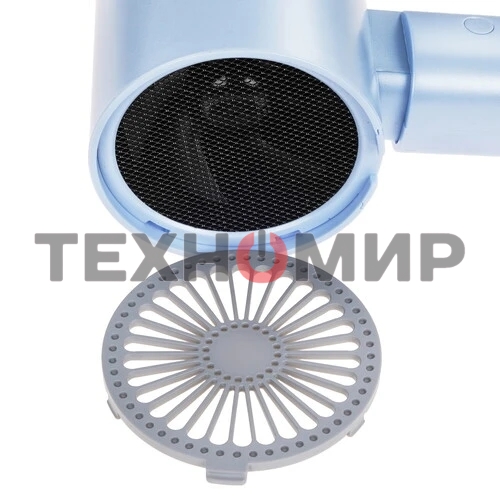 Фен Centek CT-2203 синий, 1600 Вт, компактный, ионизация