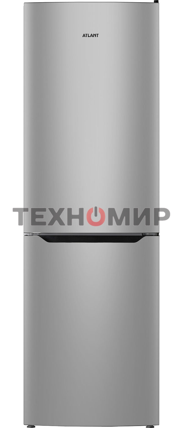Холодильник Atlant XM 6621-189 серебристый двухкамерный 205/119 л морозилка снизу, капельная система