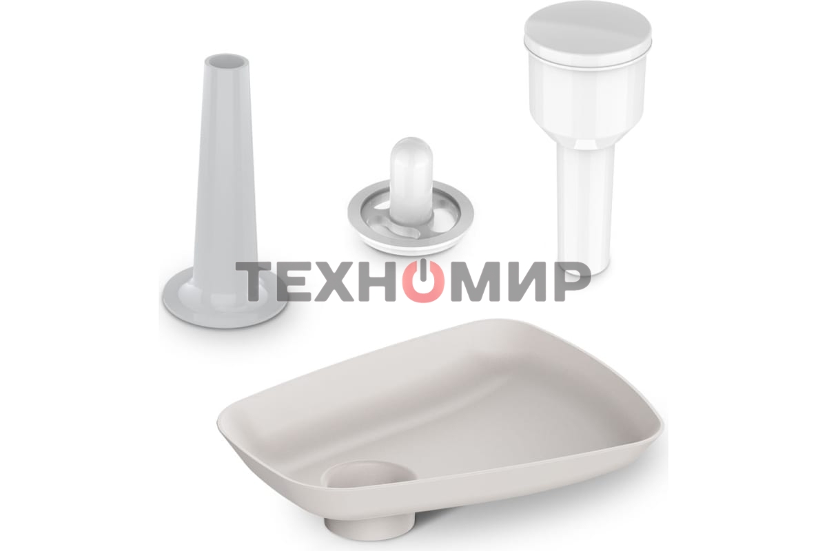 Мясорубка электрическая BQ MG2006 белый, 2100 Вт, 2.0 кг/мин, реверс, насадки - 5