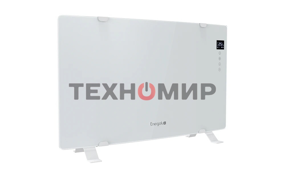 Электрический конвектор Energolux ECH-1500E-J1-WG, белое стекло
