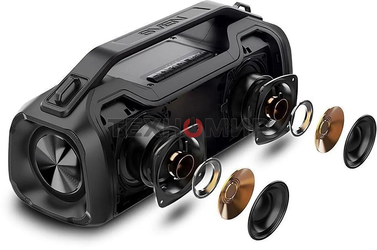 Мобильные колонки Sven PS-390 2.0 черный