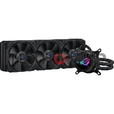 Система жидкостного охлаждения ASUS ROG STRIX LC III 360 черный, 120 мм, алюминий, 2200 об/мин, 36 дБ, 4 pin
