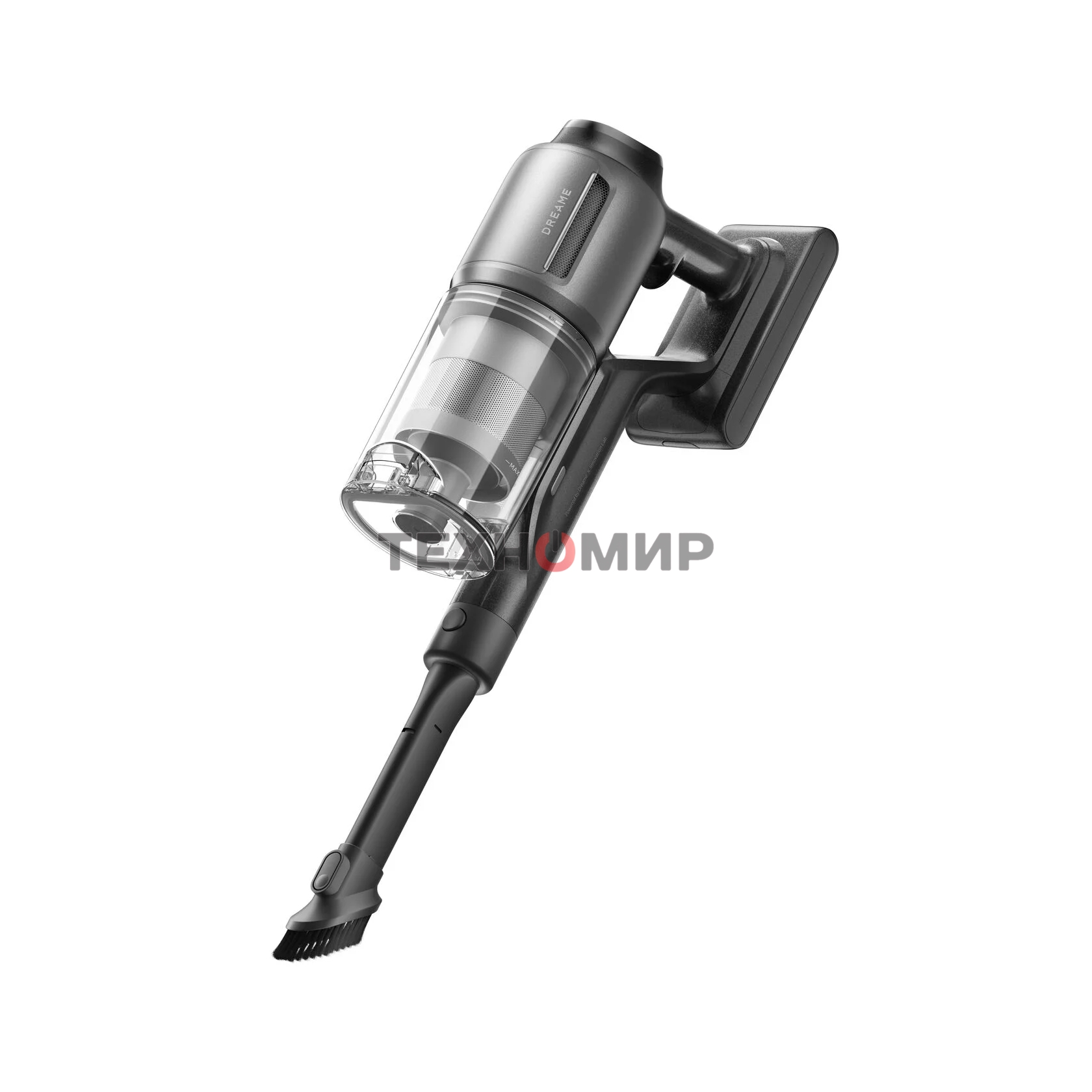 Беспроводной пылесос Dreame Z30 AquaCycle, VZV77B, 855Вт, черный/серый