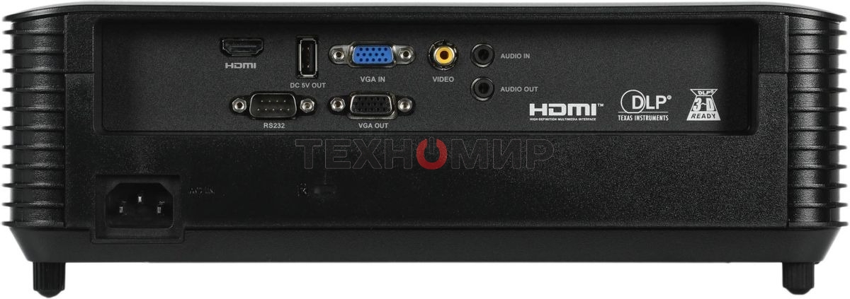 Проектор Acer X1128H, DLP, SVGA, 4800 Lm, 20000:1, EMEA, 2.7 Kg, EURO Power