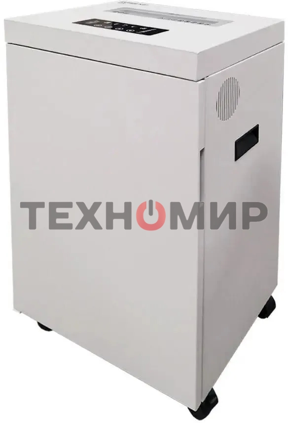 Шредер Office Kit S500 0,8x2 белый (секр.P-7) фрагменты 7лист. 50лтр. скобы пл.карты CD