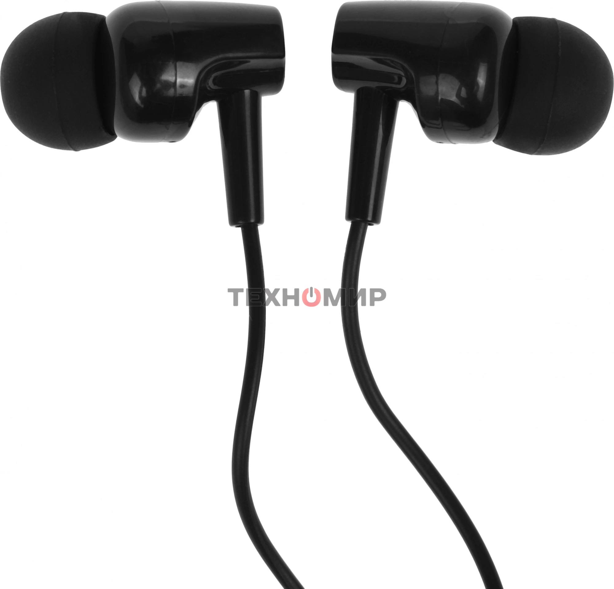 Гарнитура внутриканальные Hoco M112 1.2м черный проводные в ушной раковине