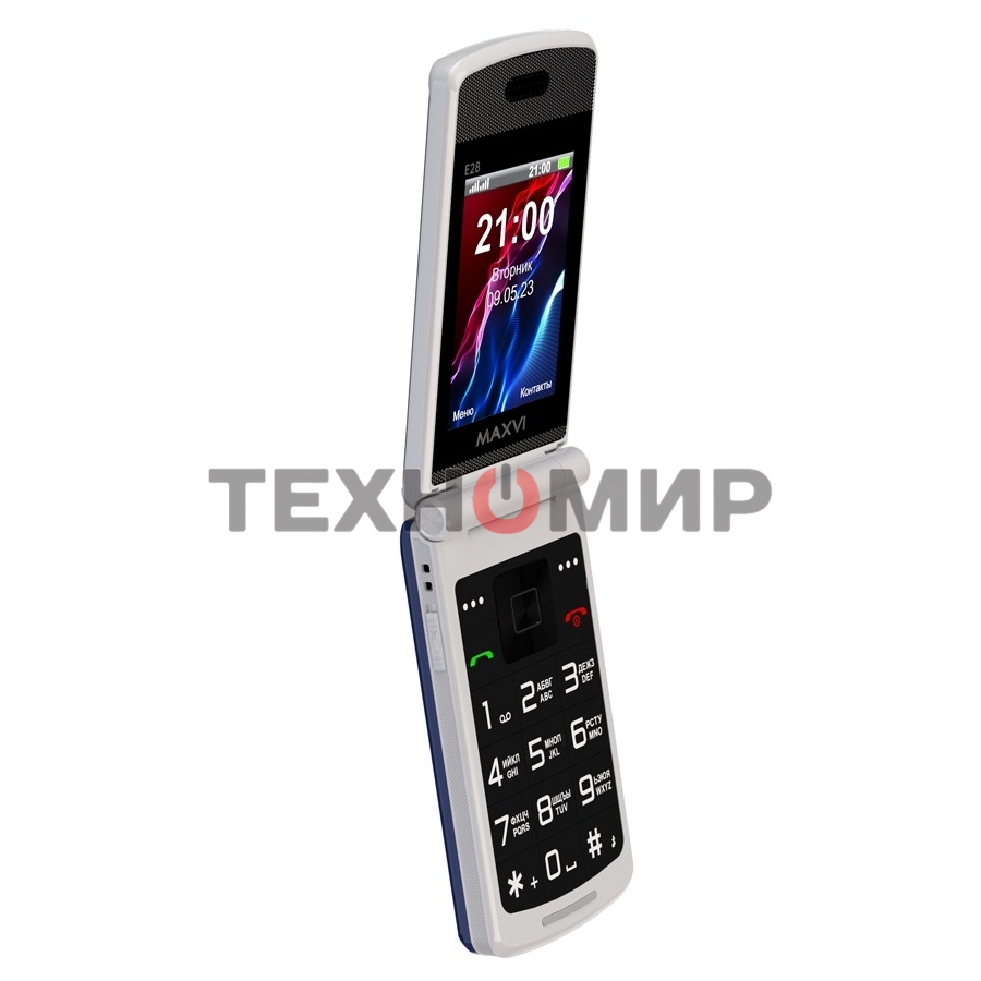Мобильный телефон Maxvi E28 синий