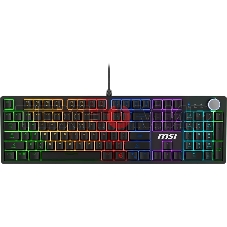 Клавиатура MSI Forge GK320 проводная, USB Type-A, чёрный