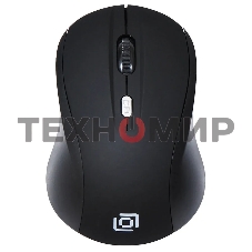 Мышь беспроводная Oklick 415MW черный, 1600 dpi, радиоканал, USB, кнопки - 4