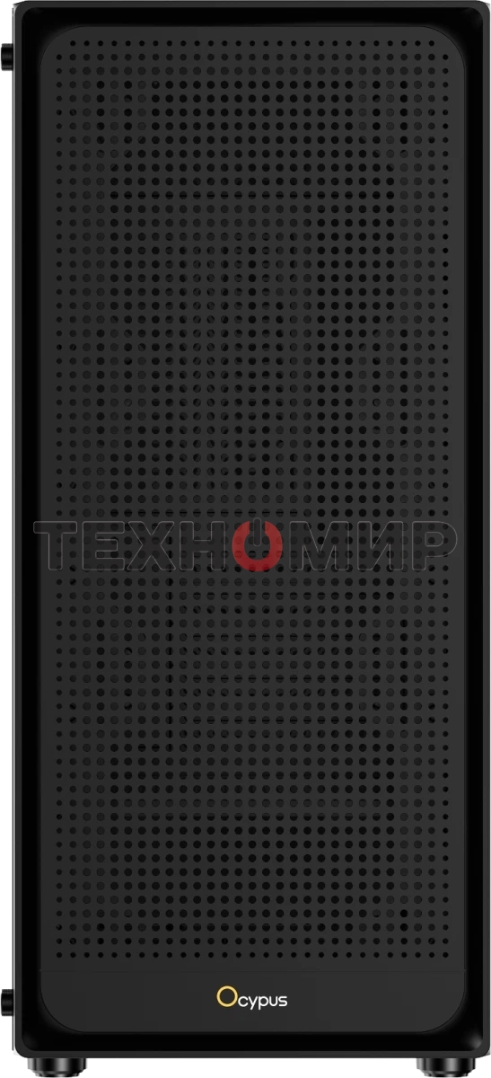 Компьютерный корпус Ocypus Gaммa C50 без БП черный (Gaммa-C50-BKG000XX-GL)