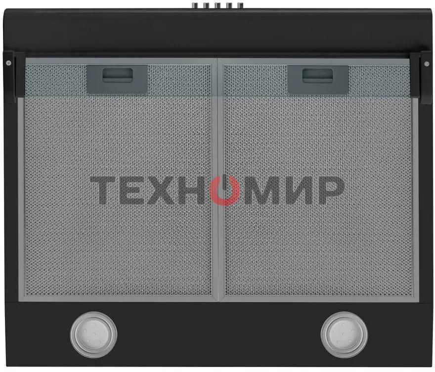 Вытяжка козырьковая Maunfeld MP-1 60 черный, 60 см, 520 куб. м/ч, 49 дБ