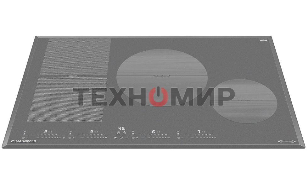 Индукционная варочная панель Maunfeld CVI804SFLGR Inverter серый
