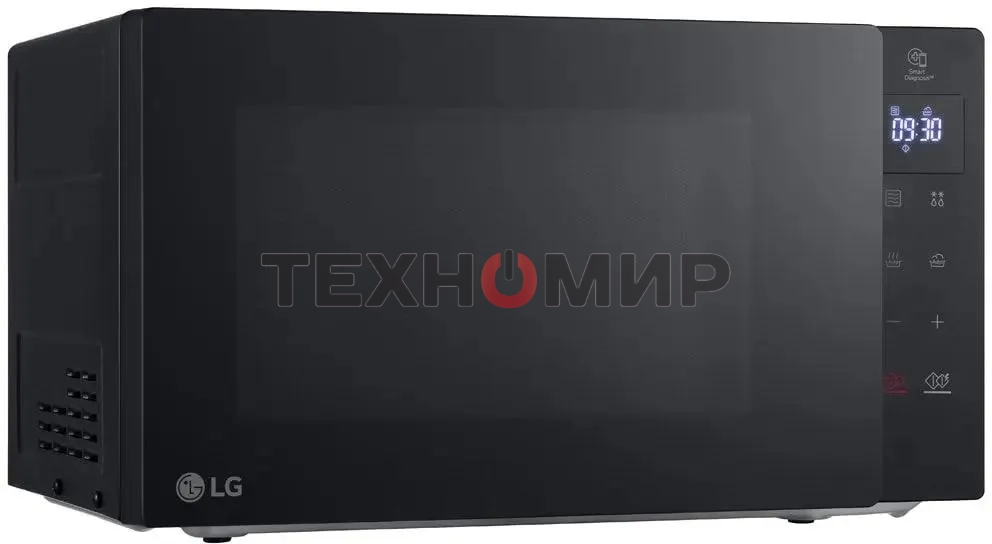 Микроволновая печь LG MS2032GAS черный 20 л, 700 Вт, переключатели - сенсор