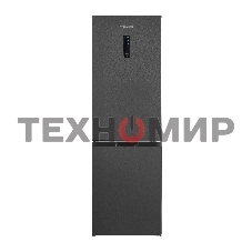 Холодильник Willmark RFN-487DIGT графитовый двухкамерный 253/90л морозилка снизу Total No frost