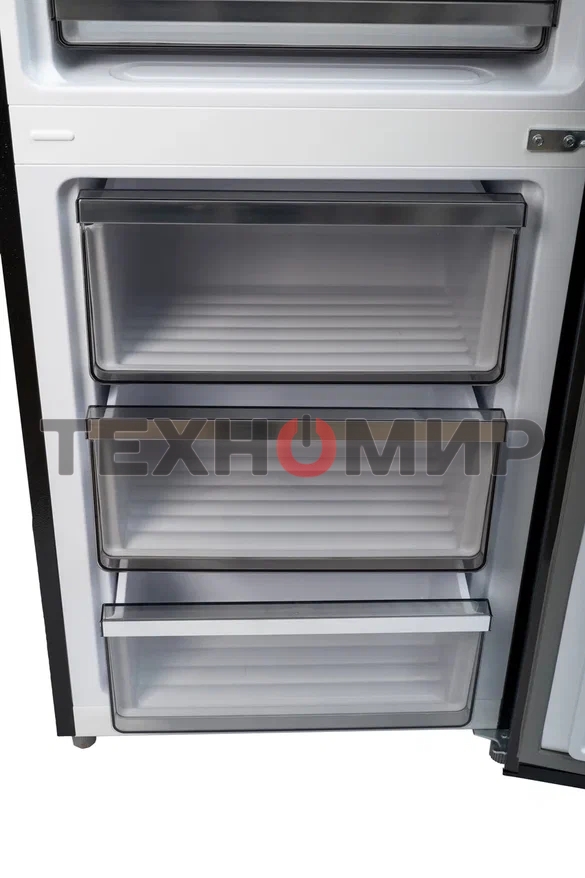 Холодильник Smile SRF378DI графит двухкамерный 240/95л морозилка снизу, No Frost