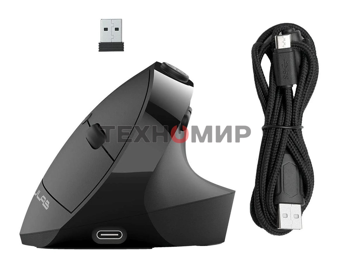 Мышь беспроводная Jlab JBuds Ergonomic с функцией подзарядки, Link USB- A