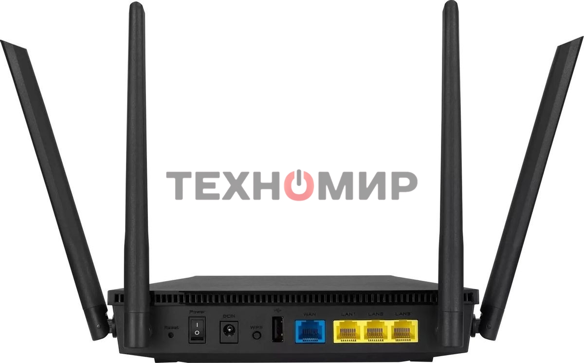 Роутер беспроводной Asus RT-AX1800U AX1800 10/100/1000BASE-TX/4G ready