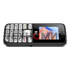 Мобильный телефон BQ 1860 Gem черный (без СЗУ в комплекте)