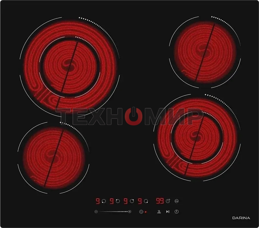 Варочная панель Darina 6Р Е 327 B черный