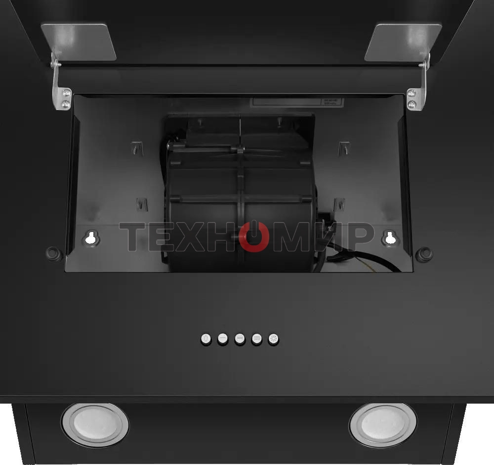 Вытяжка наклонная Maunfeld Tower 60 черный, 60 см, 700 куб. м/ч, 66 дБ